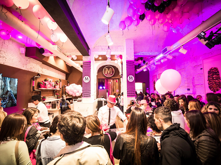 Evento Magnum Pink & Black